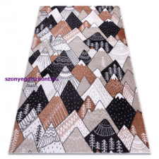 My carpet company kft Szőnyeg FUN Tops gyerekeknek, hegyek, csúcsok krém 120x170 cm lakástextília