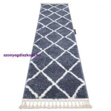 My carpet company kft Szőnyeg, futószőnyeg BERBER CROSS szürke -80x200 cm lakástextília