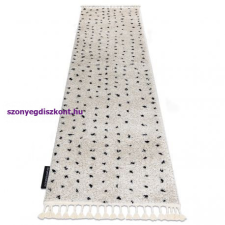 My carpet company kft Szőnyeg, futószőnyeg BERBER SYLA B752 pontok krém -80x200 cm lakástextília