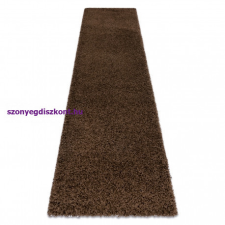 My carpet company kft Szőnyeg, futószőnyeg SOFFI shaggy 2cm barna -70x300 cm lakástextília