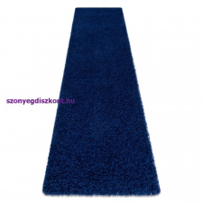 My carpet company kft Szőnyeg, futószőnyeg SOFFI shaggy 2cm sötétkék -80x150 cm lakástextília