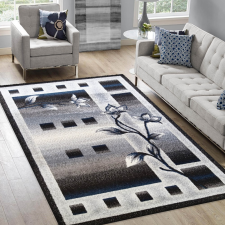My carpet company kft Szőnyeg OTTO 02 szürke-türkiz 120 x 170 cm lakástextília