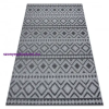 My carpet company kft Szőnyeg SOLE D3852 Boho gyémánt lapos szövött szürke 160x220 cm