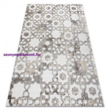 My carpet company kft Szőnyeg SOLE D3882 lapos szövött bézs / szürke 140x190 cm lakástextília