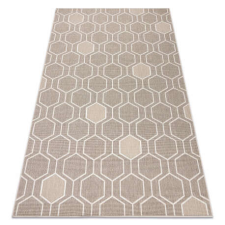 My carpet company kft Szőnyeg SPRING 20404558 Hatszög szizál, hurkolt - bézs 120x170 cm lakástextília