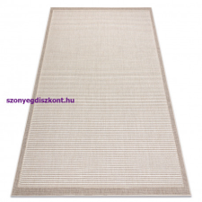 My carpet company kft Szőnyeg SPRING 20411558 vonalak, szizál, hurkolt - szürke 80x150 cm lakástextília