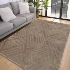 My carpet Den. Deluxy rombusz barna Puha Szőnyeg 160x230cm-hátul gumis lakástextília
