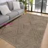 My carpet Den. Deluxy rombusz barna Puha Szőnyeg 80x250cm-hátul gumis