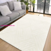 My carpet Den. Deluxy rombusz Krém Puha Szőnyeg 66x220cm-hátul gumis