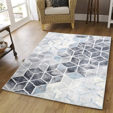 My carpet Mintás Milano 2408 kék 60x110cm modern szőnyeg lakástextília