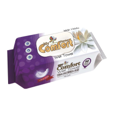 My Comfort nedves törlőkendő visszazárható 90db-os törlőkendő