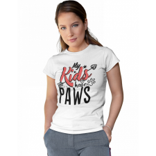  My kids have paws - Női Póló női póló