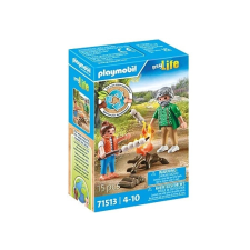 My Life játékfigura készlet - tábortűz pillecukrokkal playmobil