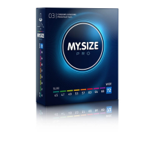 My Size pro Condoms 72 mm (3 pieces) síkosító