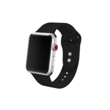 Mybandz Apple Watch 38/40mm szilikon óraszíj fekete (APW381330) (APW381330) okosóra kellék
