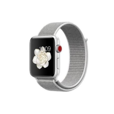 Mybandz Apple Watch 38/40mm szövet óraszíj szürke (APW381381) (APW381381) okosóra kellék