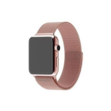 Mybandz Apple Watch 42/44mm Milánói fém óraszíj pink-arany (APW421562) (APW421562) okosóra kellék