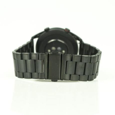 Mybandz klasszikus fém óraszíj 22mm fekete (22SKU341) (22SKU341) okosóra kellék