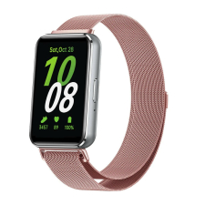 MYBANDZ Milánói mágneses fém óraszíj / pinkarany / Samsung Galaxy Fit 3 okosóra kellék