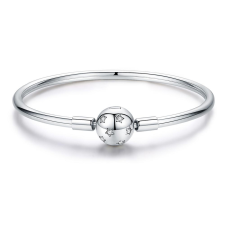  MyCharm Csillagok 925 Ezüst Női Charm Karkötő Karperec – 17 cm karkötő