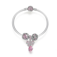  MyCharm Harmónia 925 Ezüst Női Charm Karkötő – 19 cm karkötő