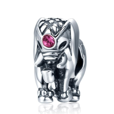  MyCharm Szerencsehozó Elefánt 925 Ezüst Charm medál