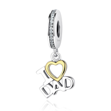  MyCharm Szeretlek Apa 925 Ezüst Charm & Medál medál