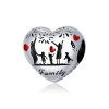  MyCharm Vidám Család 925 Ezüst Charm