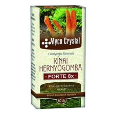 Myco Crystal kínai hernyógomba Forte 8x kapszula 60db vitamin és táplálékkiegészítő