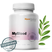 MycoMedica - MyBlood, vértámogató, 90 db gyógynövényes kapszula  Étrend-kiegészítő vitamin és táplálékkiegészítő