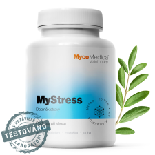 MycoMedica - MyStress, stressztámogató, 90 gyógynövényes kapszula  Étrend-kiegészítő gyógyhatású készítmény