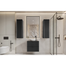 Mylife kadi 60 4 fürdőszoba bútor matt fekete fürdőszoba bútor