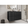 Mylife kadi fürdőszoba szekrény fekete (80cm)