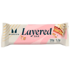 MYPROTEIN Layered Bar, 60 g Vanilla Birthday Cake vitamin és táplálékkiegészítő
