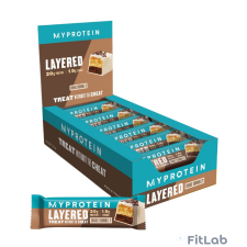 MYPROTEIN Layered Protein Bar szelet - Cookie Crumble - 12x60g reform élelmiszer