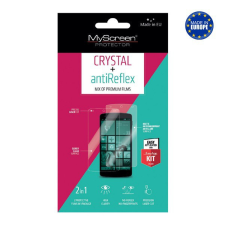 Myscreen CRYSTAL/ANTIREFLEX képernyővédő fólia (2 féle típus) ÁTLÁTSZÓ / TÜKRÖZŐDÉSMENTES [Apple iPhone 4S] mobiltelefon kellék