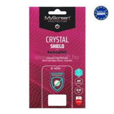 Myscreen CRYSTAL BacteriaFREE képernyővédő fólia (antibakteriális, 4H, NEM íves) ÁTLÁTSZÓ (M4377CCBF) mobiltelefon kellék