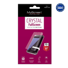 Myscreen CRYSTAL FULLSCREEN képernyővédő fólia (íves, öntapadó PET, nem visszaszedhető, 0.15mm, 3H) ÁTLÁTSZÓ [Samsung Galaxy A7 (2018) SM-A750F] (M4027CC FS) mobiltelefon kellék