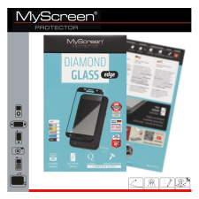 Myscreen diamond glass edge képerny&#337;véd&#337; üveg (2.5d, 0.33mm, 9h) fehér md3294tg fcov white mobiltelefon kellék