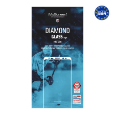Myscreen DIAMOND GLASS EDGE képernyővédő üveg (2.5D, full glue, teljes felületén tapad, karcálló, 0.33 mm, 9H) FEKETE [Samsung Galaxy A01 (SM-A015F)] (MD4770TG DEFG BLACK) mobiltelefon kellék
