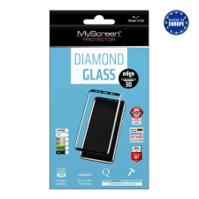 Myscreen DIAMOND GLASS EDGE képernyővédő üveg (3D, 0.33mm, 9H) FEKETE Vivo V40 mobiltelefon kellék