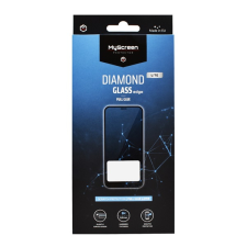Myscreen DIAMOND GLASS LITE EDGE képernyővédő üveg (2.5D full glue, íves, karcálló, 0.33 mm, 9H) FEKETE Samsung Galaxy A70 (SM-A705F) mobiltelefon kellék