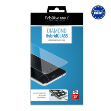Myscreen HYBRIDGLASS képernyővédő üveg (flexibilis, karcálló, ütésálló, 0.15mm, 8H) ÁTLÁTSZÓ [Apple iPhone 13 mini] (M5814HG) mobiltelefon kellék