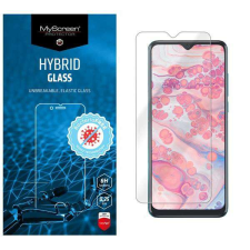 Myscreen TCL 20 SE, MYSCREEN HYBRIDGLASS BacteriaFREE flexibilis üvegfólia, 8H mobiltelefon kellék