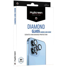 MyScreenProtector MS Diamond Glass Camera Lens Cover iPhone 14 Pro 6,1&quot;/14 Pro Max 6,7&quot; fekete kameralencse-védő fólia mobiltelefon kellék