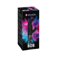 Mystim Hop Hop Bob E-Stim - akkus elektro vibrátor (fekete) vibrátorok