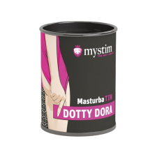 Mystim MasturbaTIN Dotty Dora - pontozott maszturbátor (fehér) maszturbátor