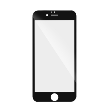 N/A Apple iPhone 7/8 5D Full Glue Hajlított Edzett üveg kijelzővédő - Fekete (25645) mobiltelefon kellék