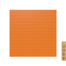N/A BiOBUDDi BB-0095 | legó-kompatibilis alaplap | 32x32 bütyök narancssárga (PZTV-BB-0095-Pumpkin-Orange) barkácsolás, építés
