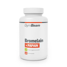 N/A Bromelain Papain - 90 kapszula - GymBeam (HMLY-8588007275796) vitamin és táplálékkiegészítő